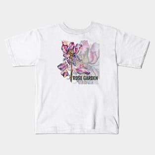 Rose garden paint Kids T-Shirt